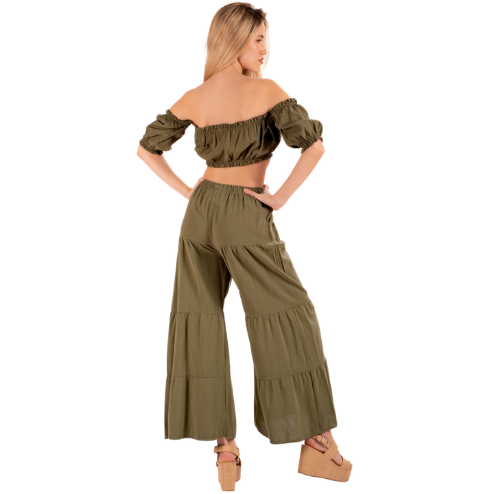 SEASPICE WIDE LEG PANT