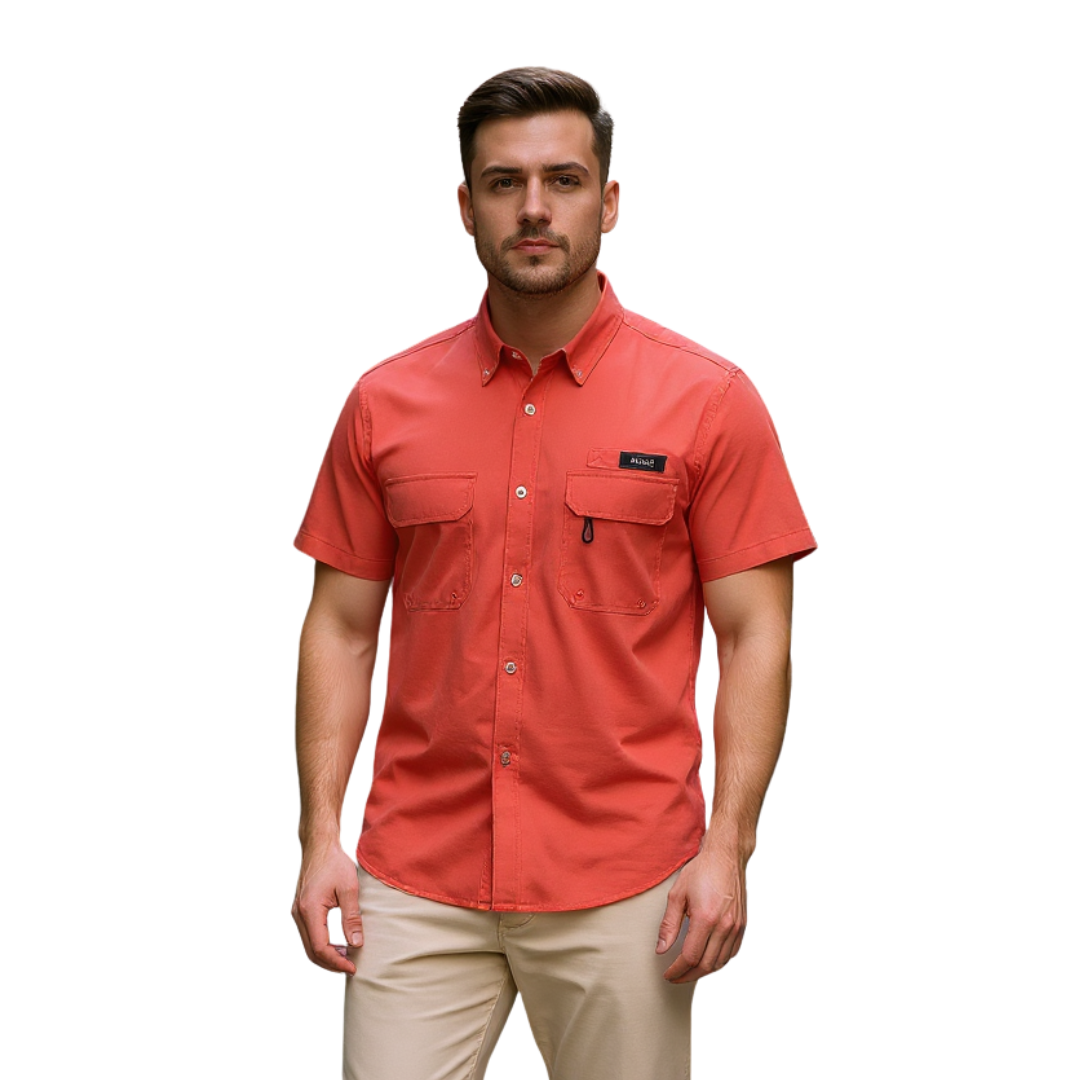 AHOY BUTTON UP SHIRT