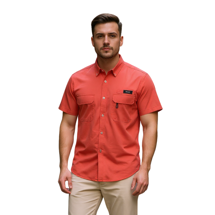 AHOY BUTTON UP SHIRT