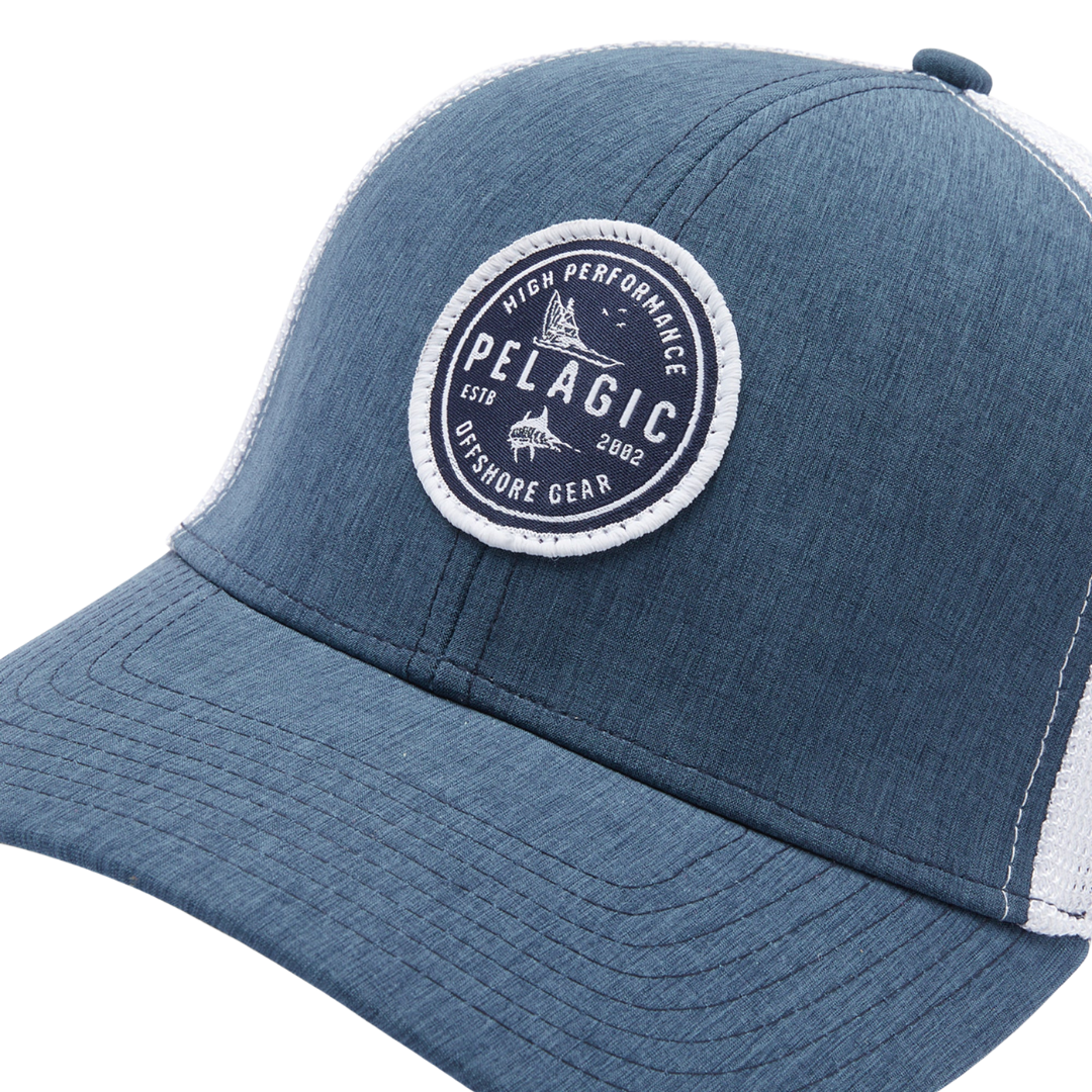 PELAGIC OFFSHORE CHESTER LOW PROFILE TRUCKER HAT