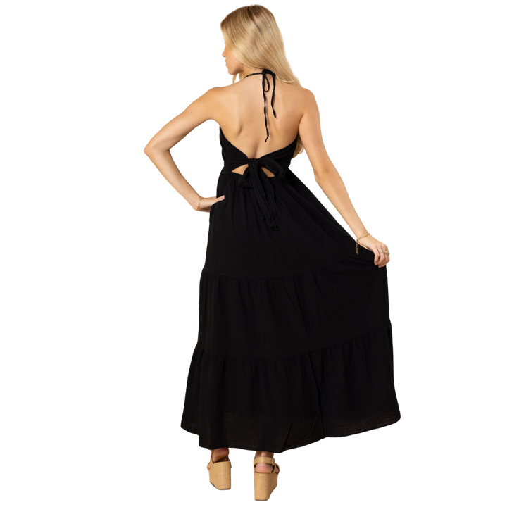SEASPICE HALTER DRESS