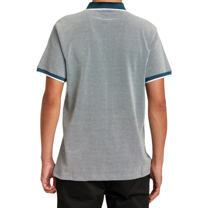 RVCA PENNANT BIRDSEYE POLO