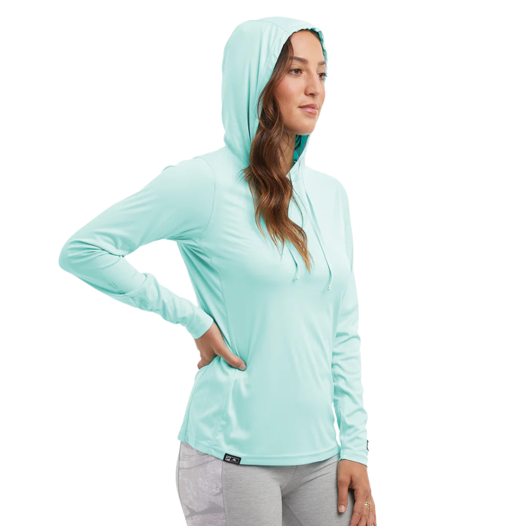 PELAGIC WOMEN VAPORTEK HOODED RASHGUARD