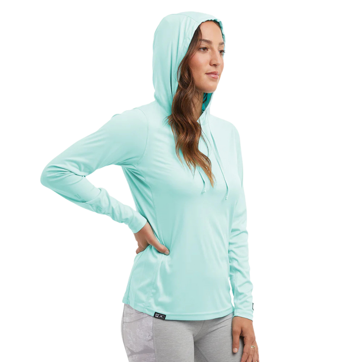 PELAGIC WOMEN VAPORTEK HOODED RASHGUARD