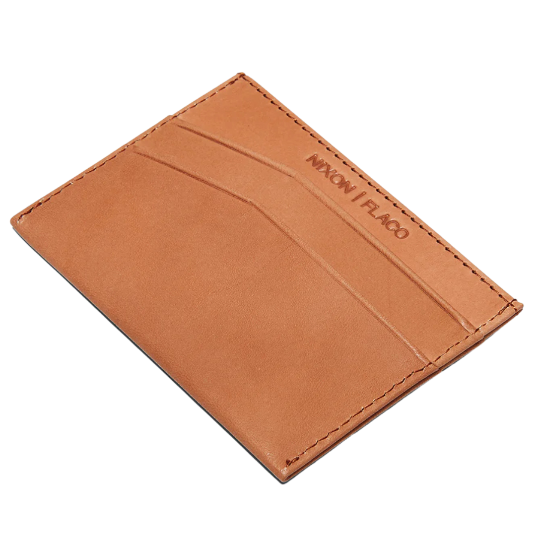 NIXON FLACO LEATHER CARD WALLET