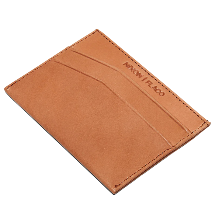 NIXON FLACO LEATHER CARD WALLET