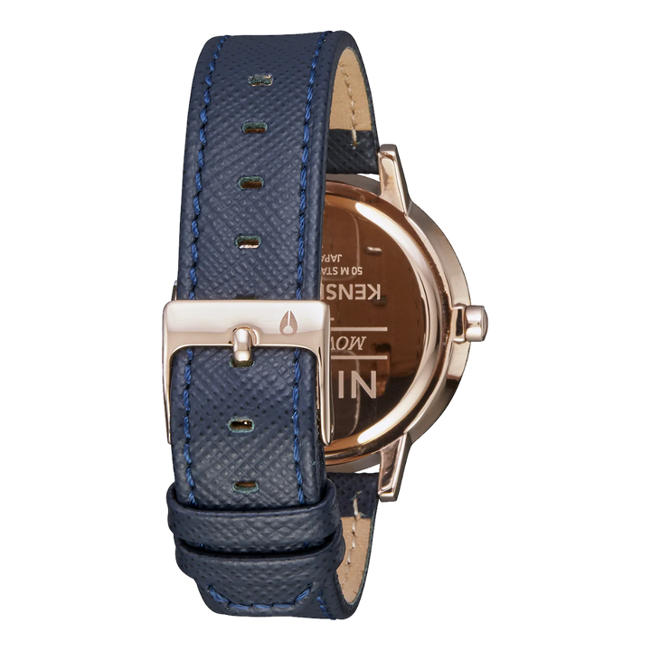 NIXON KESINGTON LEATHER WATCH