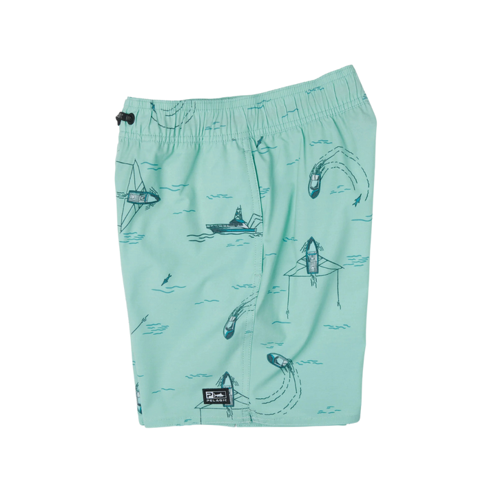 PELAGIC YOUTH DOCKSIDE ELASTIC BOARDSHORTS