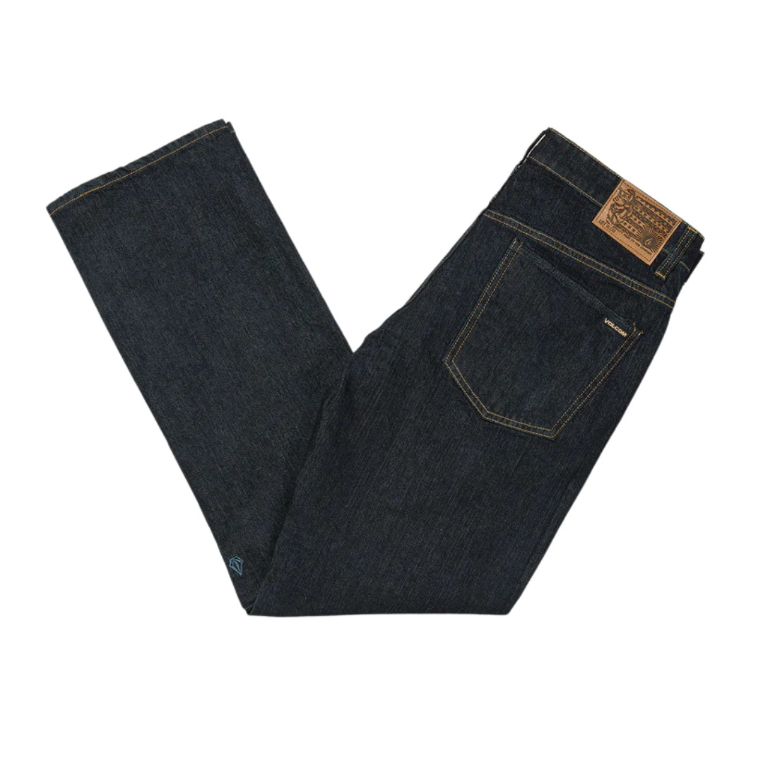 VOLCOM KINKADE JEANS - RINSED BLACK