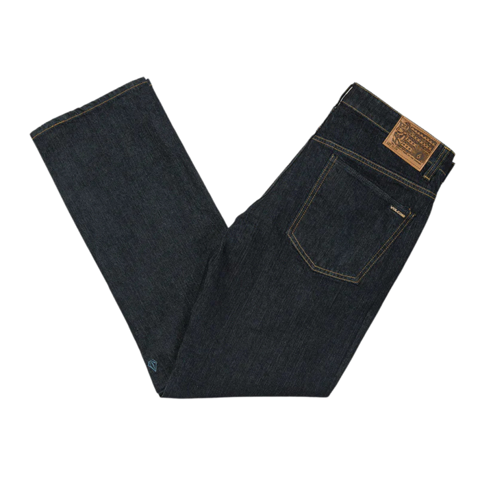 VOLCOM KINKADE JEANS - RINSED BLACK