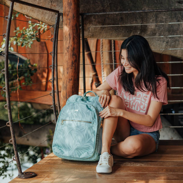 ROXY WELCOME BACK PRINTED BACKPACK