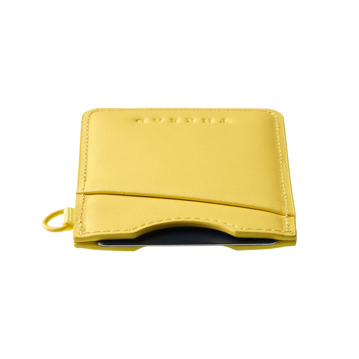 THREAD VERTICAL WALLET - LEMON