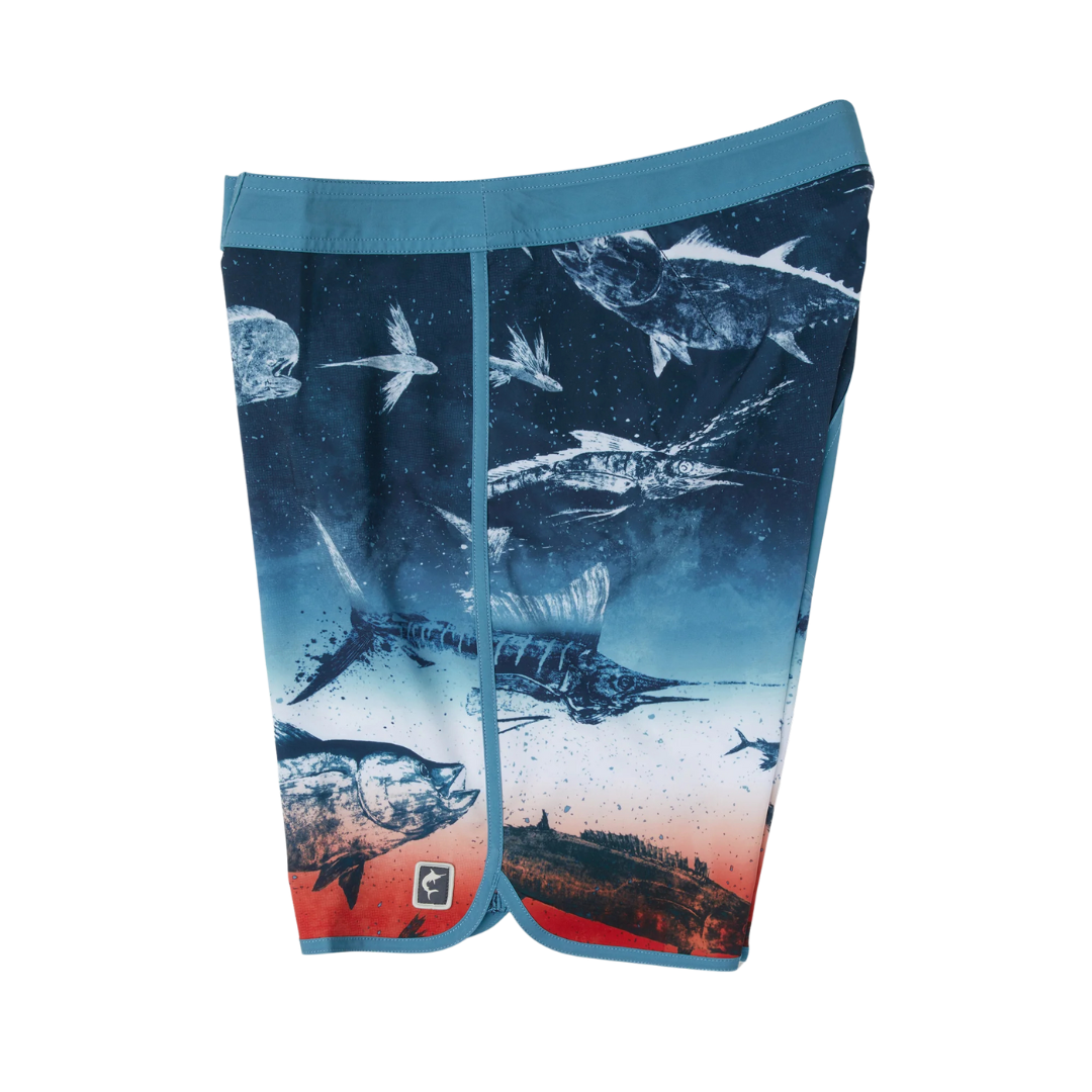 PELAGIC HIGH SPOT BOARDSHORT 18"