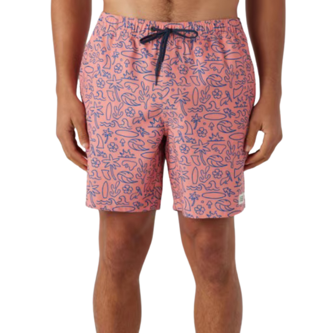 O'NEILL HERMOSA ELASTIC WAIST SHORT 17”