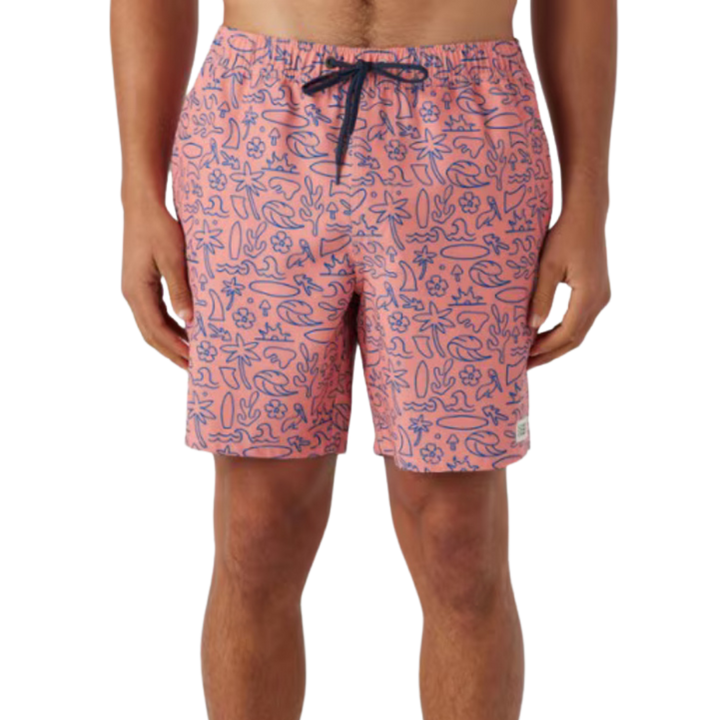 O'NEILL HERMOSA ELASTIC WAIST SHORT 17”