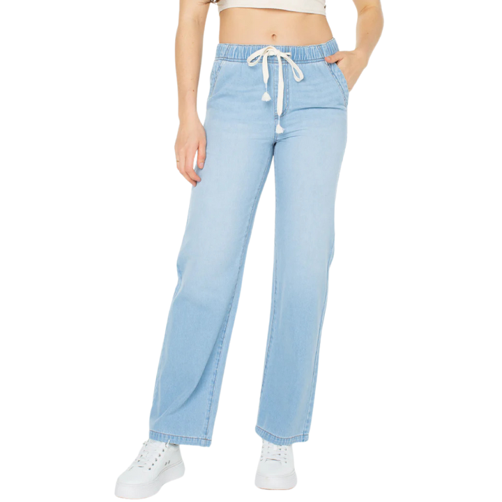 ROXY SUNSET DREAM PANTS - PARADISE BLUE