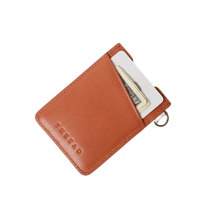 THREAD RENAE PEACH VERTICAL WALLET