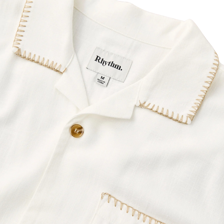 RHYTHM LINEN WHIP STITCH SHIRT