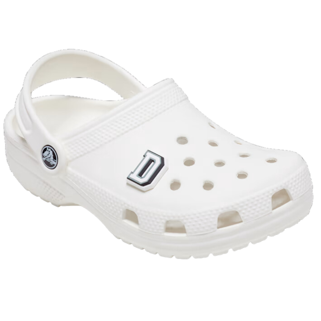 CROCS JIBBITZ LETTER D