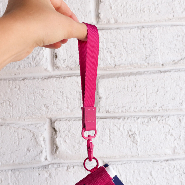 THREAD WRIST LANYARD - MAGENTA