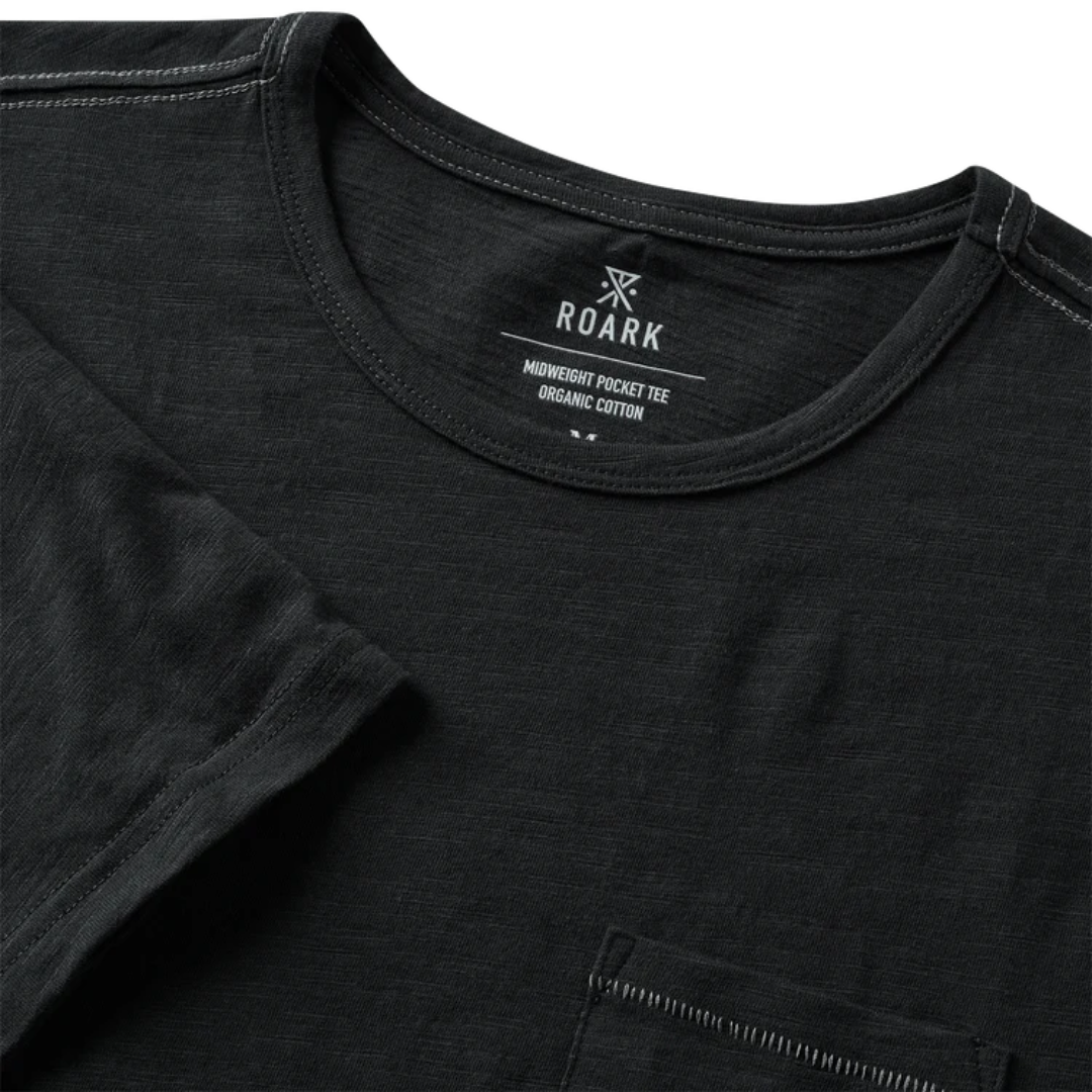 ROARK WELL WORN MIDWEIGHT ORGANIC POCKET TEE