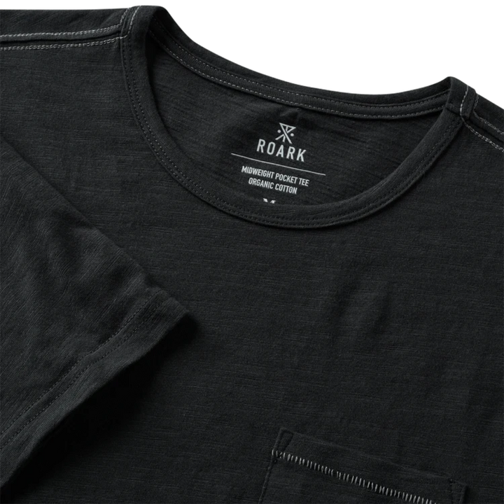 ROARK WELL WORN MIDWEIGHT ORGANIC POCKET TEE