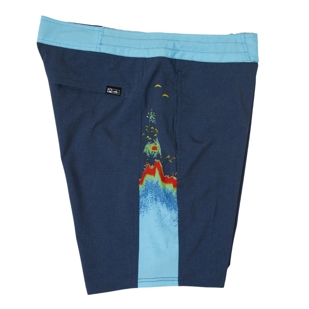 PELAGIC: SIDE SCANNER BOARDSHORTS