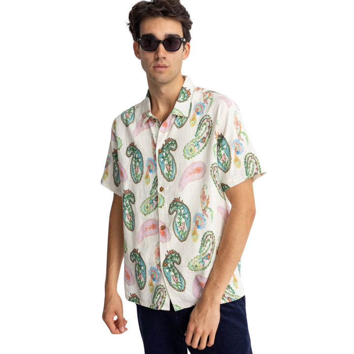 RHYTHM BROOKLYN PAISLEY SS SHIRT