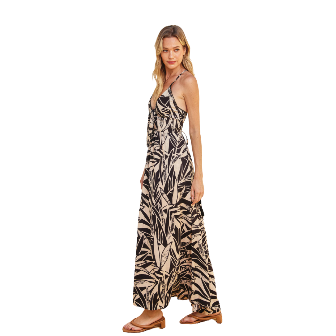 DRESS FORUM HI HELLO FRONT KNOT MAXI DRESS