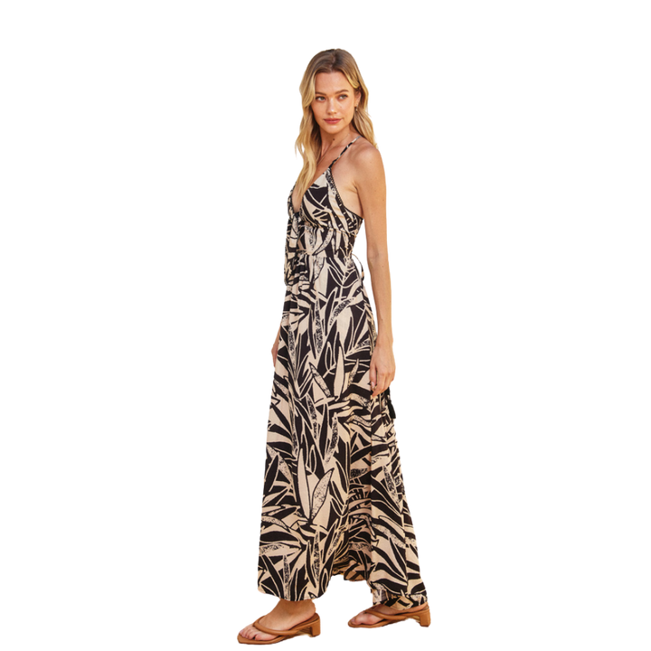 DRESS FORUM HI HELLO FRONT KNOT MAXI DRESS