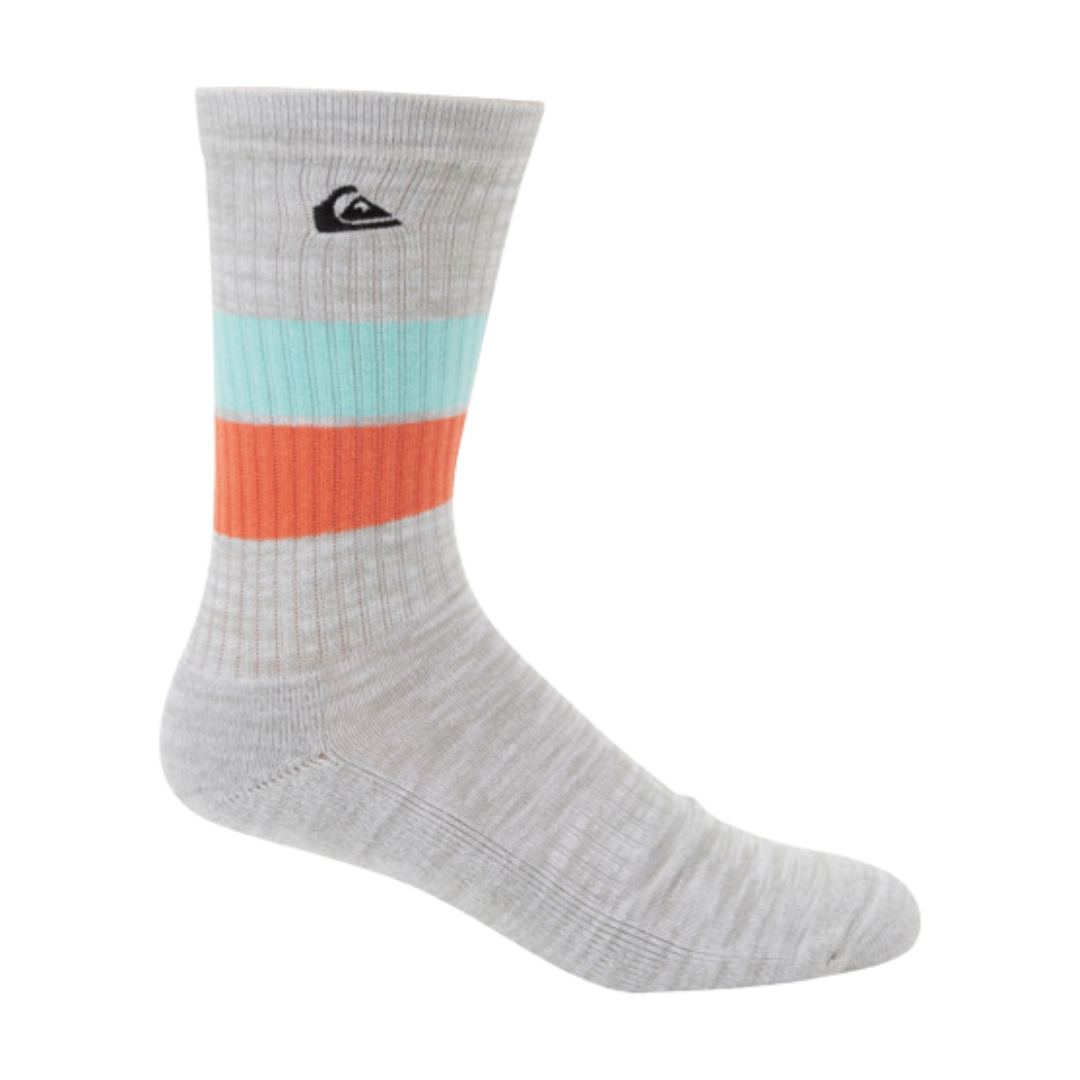 QUIKSILVER CREW SOCKS 2 PACK