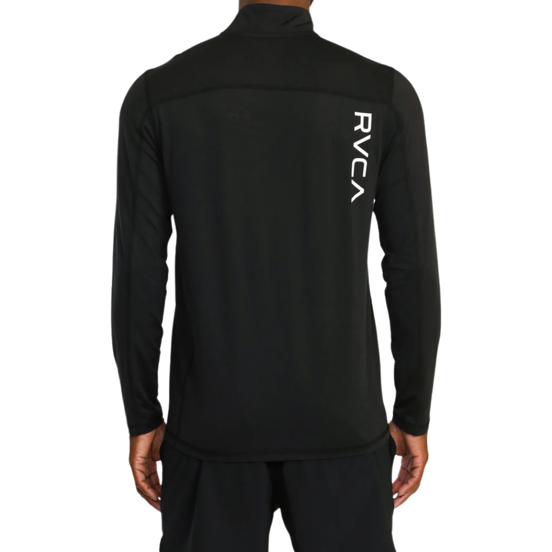 RVCA SPORT VENT LS HALF ZIP