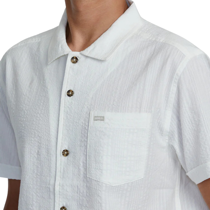 RVCA VACANCY SHORT SLEEVE WOVEN SHIRT