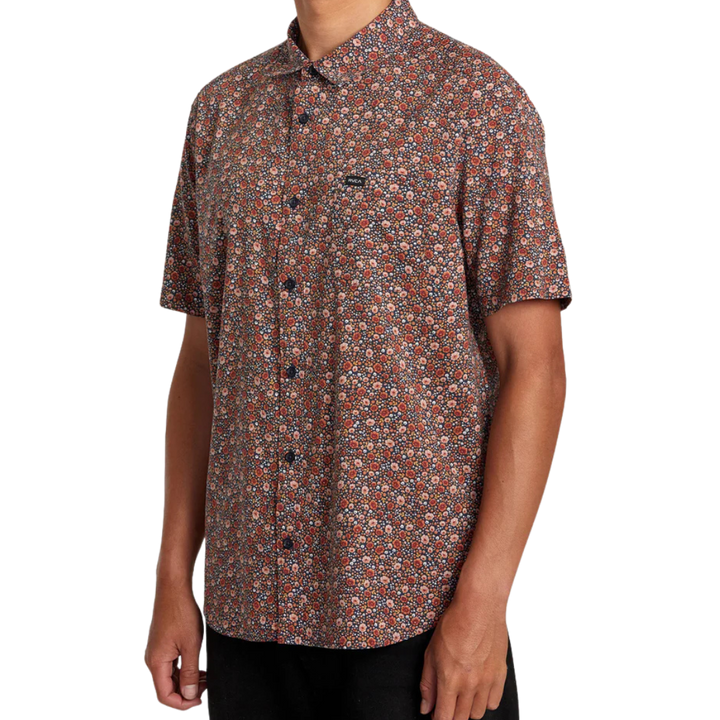 RVCA ENGLISH ROSES SS SHIRT