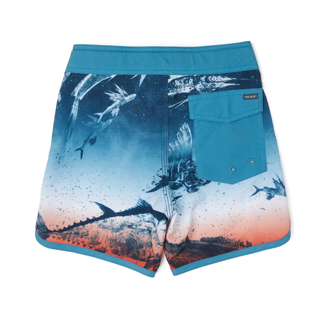 PELAGIC: KIDS HIGH SPOT BOARDSHORT