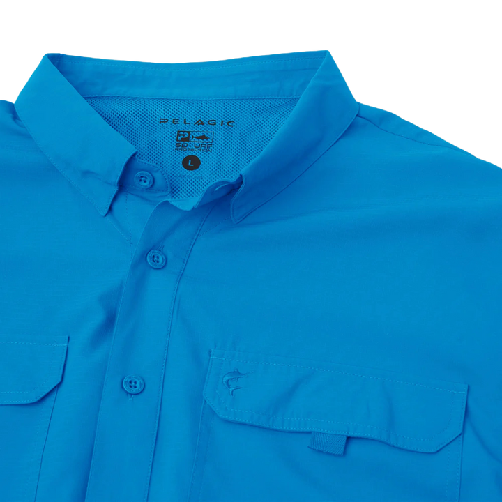 PELAGIC KEYS SS FISHING SHIRT - BLUE