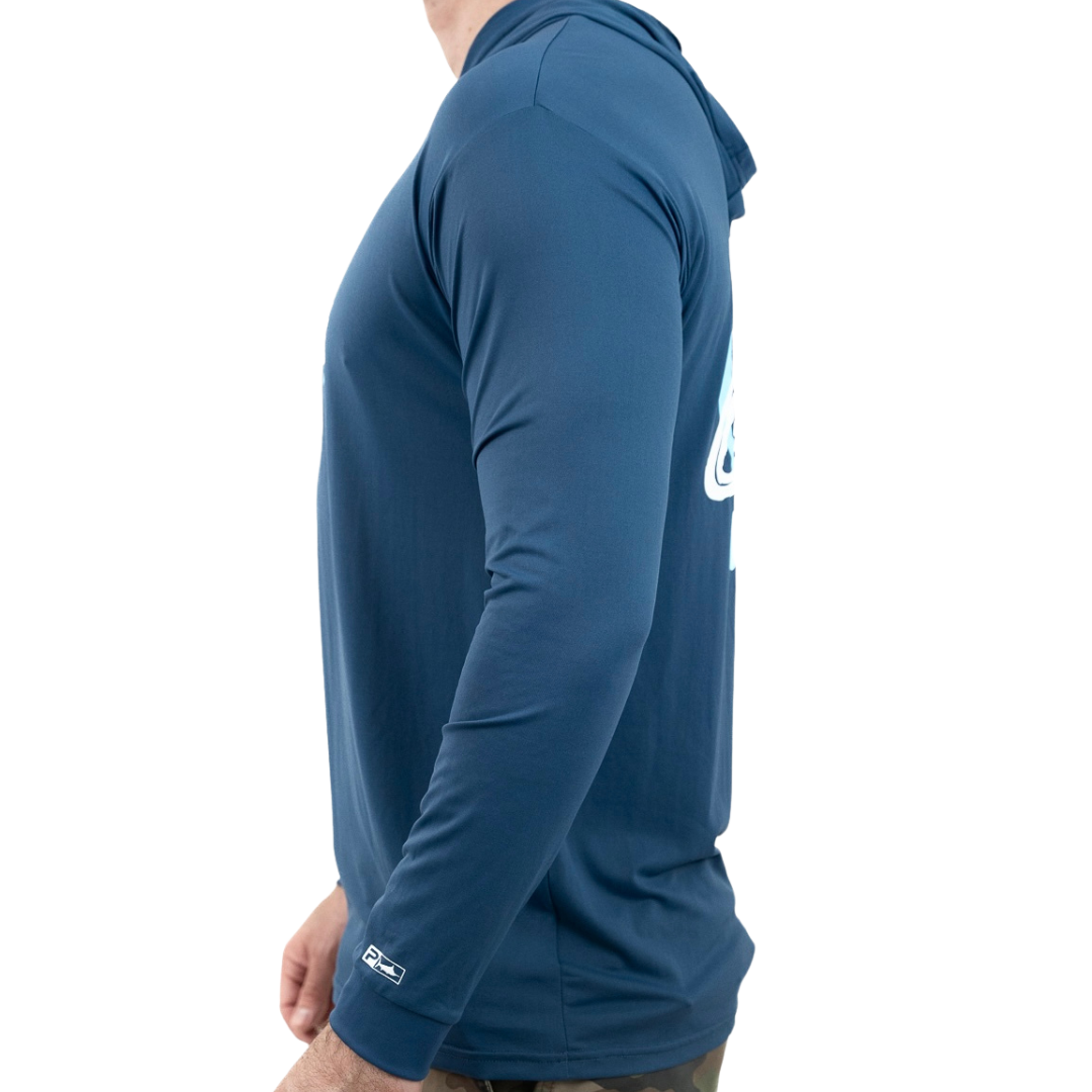 PELAGIC X BLUE AQUATEK RASHGUARD