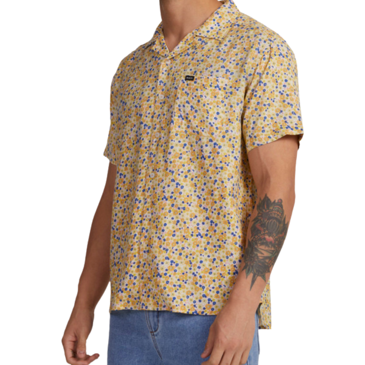 RVCA GROUND COVER SS TOP