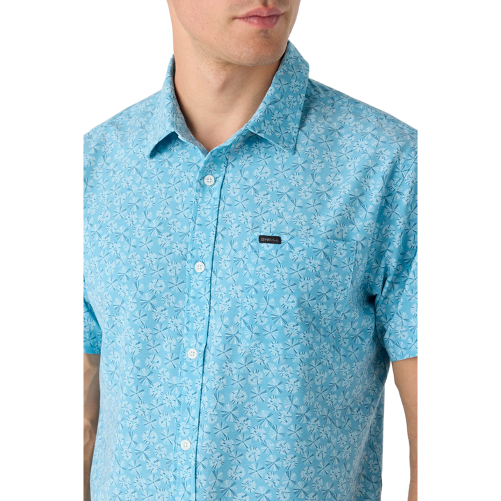 O'NEILL TRVLR UPF TRAVERSE SS SHIRT - BLUE FADE 2