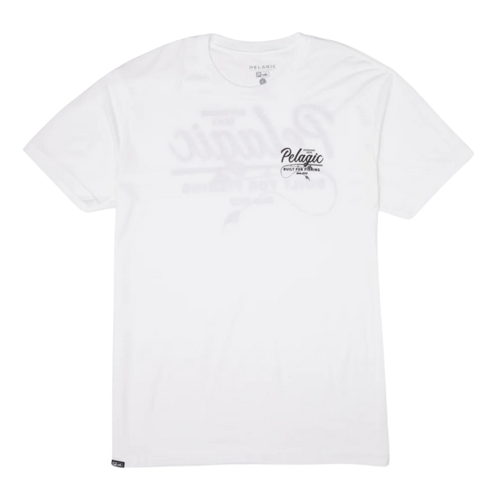 PELAGIC PREM TEE - GOING OUT WHITE