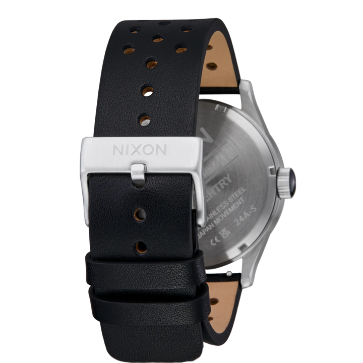 NIXON SENTRY LEATHER WATCH