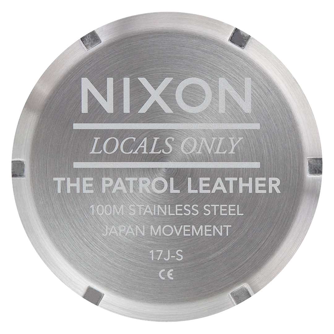 NIXON PATROL LEATHER WATCH