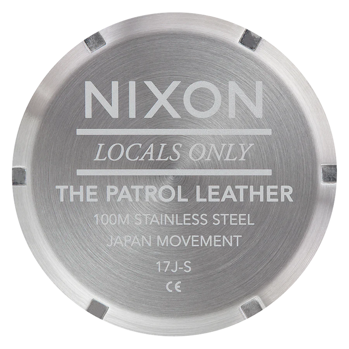 NIXON PATROL LEATHER WATCH