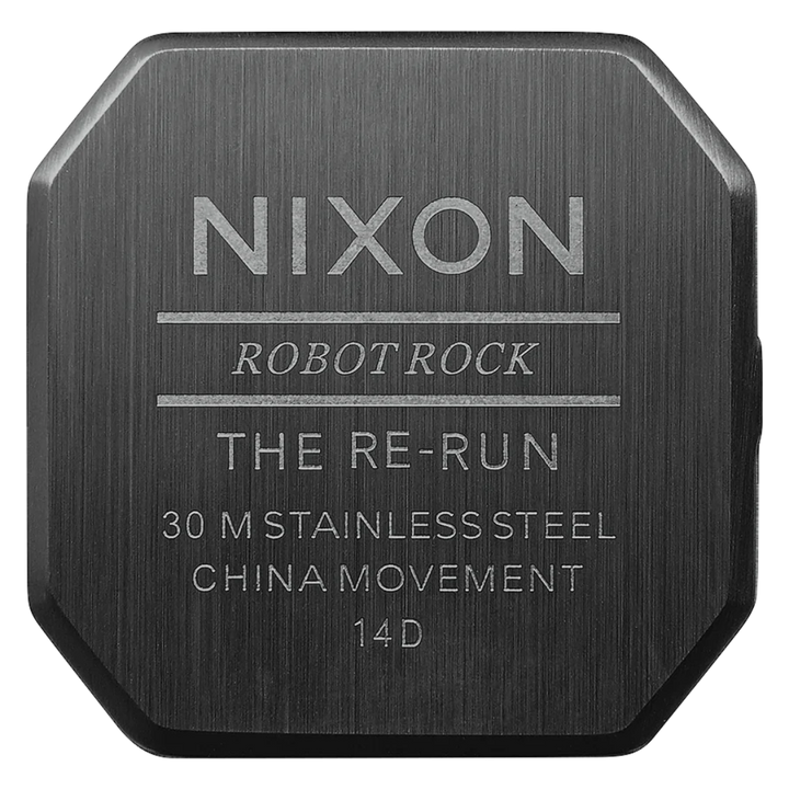 NIXON RE-RUN ALL BLACK WATCH