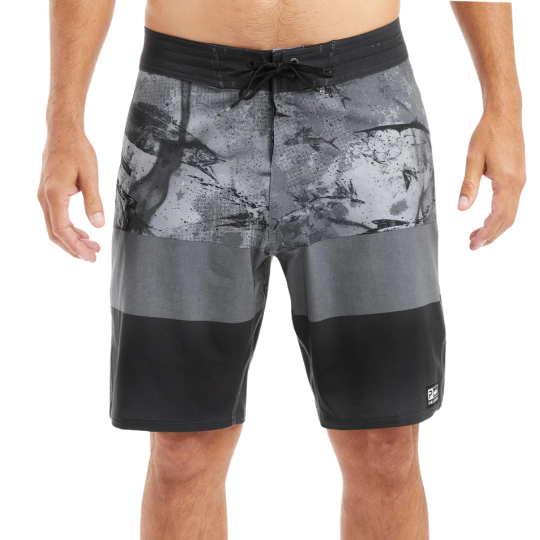 PELAGIC STRIKE OPEN SEAS CAMO BOARDSHORT