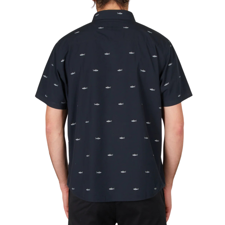 SALTY CREW BRUCE SS WOVEN - BLACK