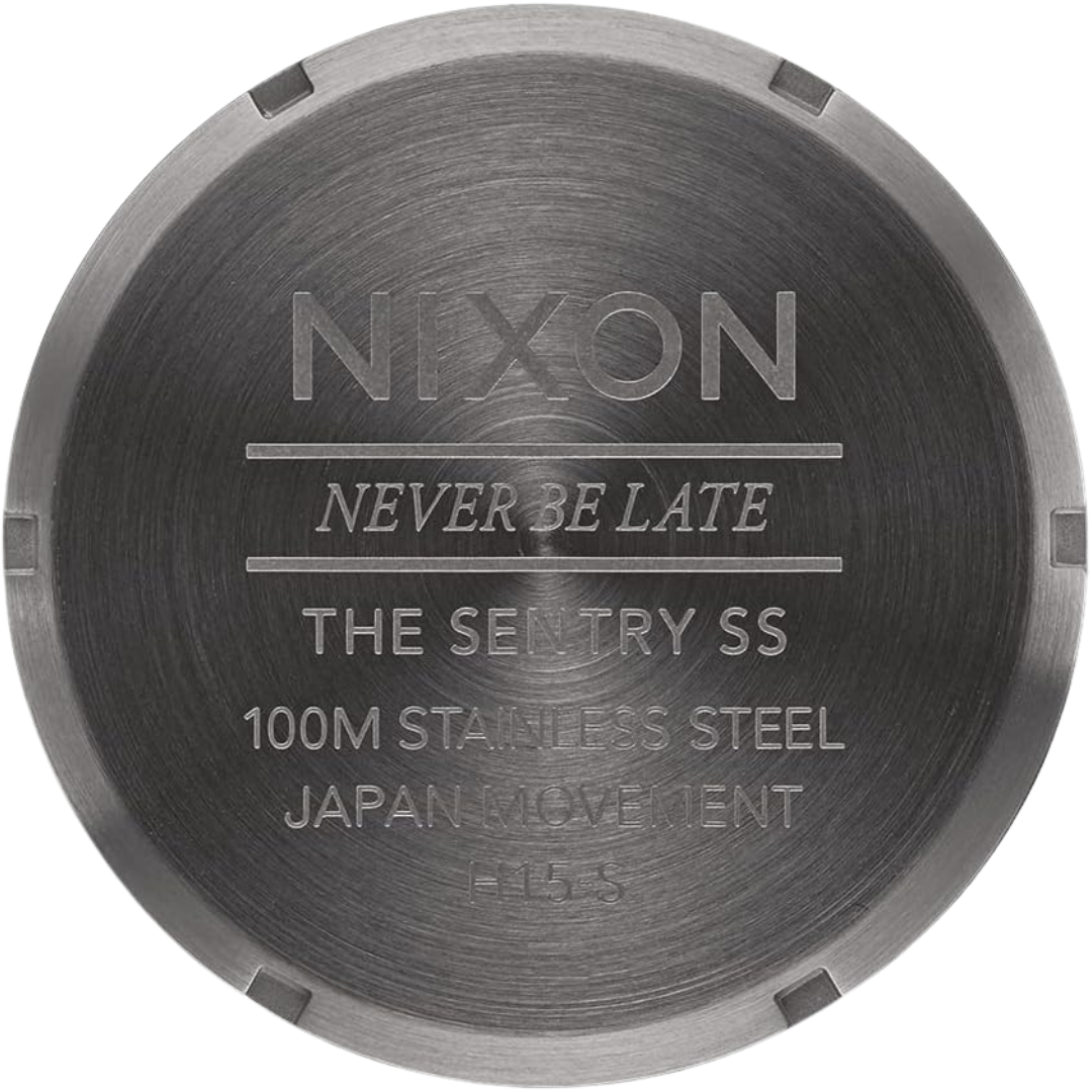 NIXON SENTRY STAINLESS STEEL WATCH