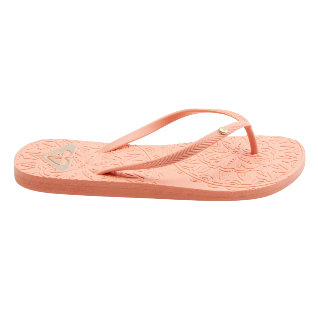 ROXY ANTILLES SANDALS - CORAL