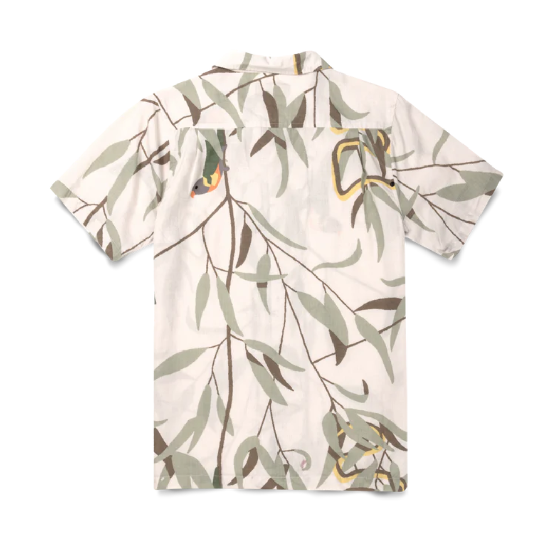 ROARK GONZO SHORT SLEEVE WOVEN - GUM TREE BONE