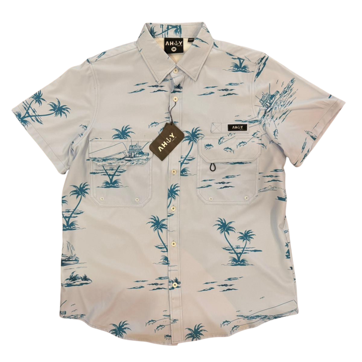 AHOY BUTTON UP SHIRT